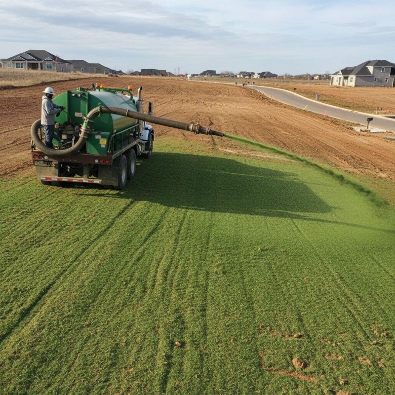 Lawn Hydroseeding